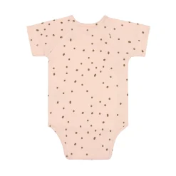 Baby Wickelbody kurzarm - Bio Baumwolle, Rosa