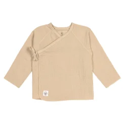 Baby Wickelshirt - Bio Baumwolle, Nature, Beige