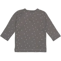 Baby Wickelshirt - Bio Baumwolle, Spots, Anthrazit