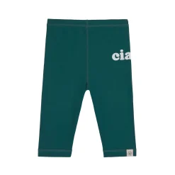 Badehose Baby Kurz (UV-Schutz & Windel), Dunkelgrün