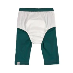 Badehose Baby Kurz (UV-Schutz & Windel), Dunkelgrün