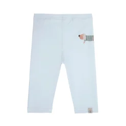 Badehose Baby Kurz (UV-Schutz & Windel) - Hund, Blau