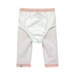 Badehose Baby Kurz (UV-Schutz & Windel) - Seestern, Rosa
