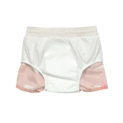 Badehose Baby (mit Windel) - Delfin, Rosa