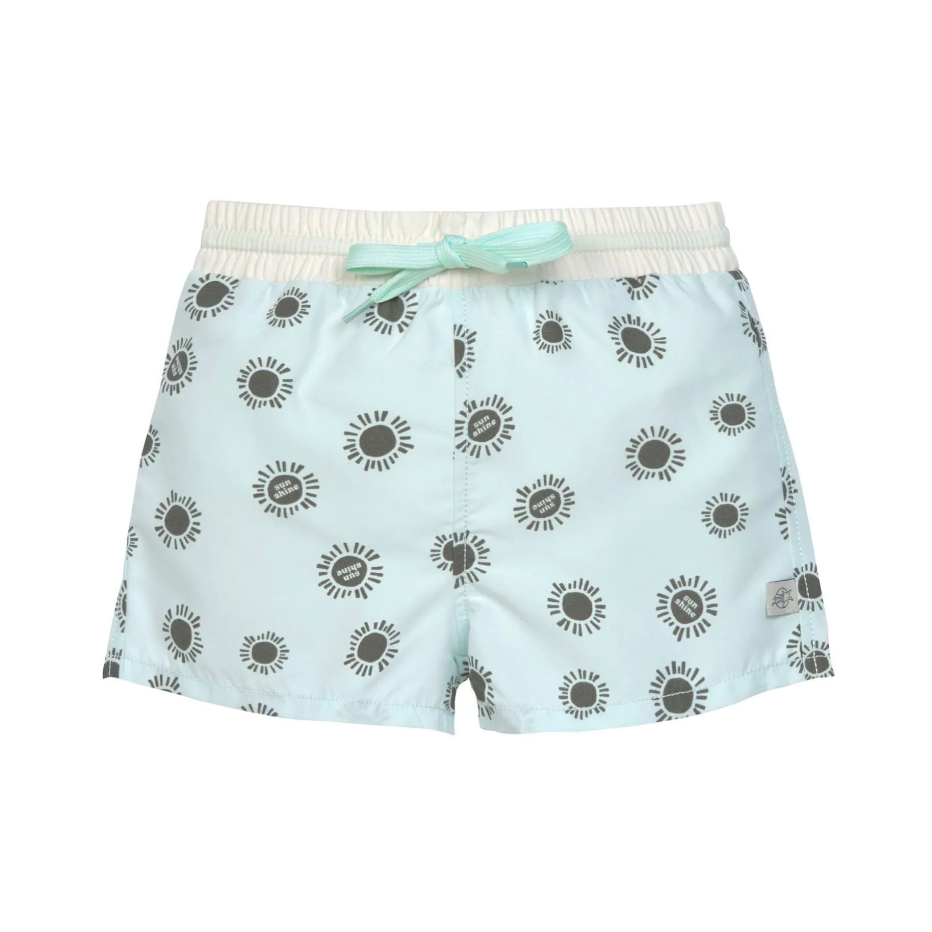 Badehose Baby (mit Windel) - Sonne, Mint