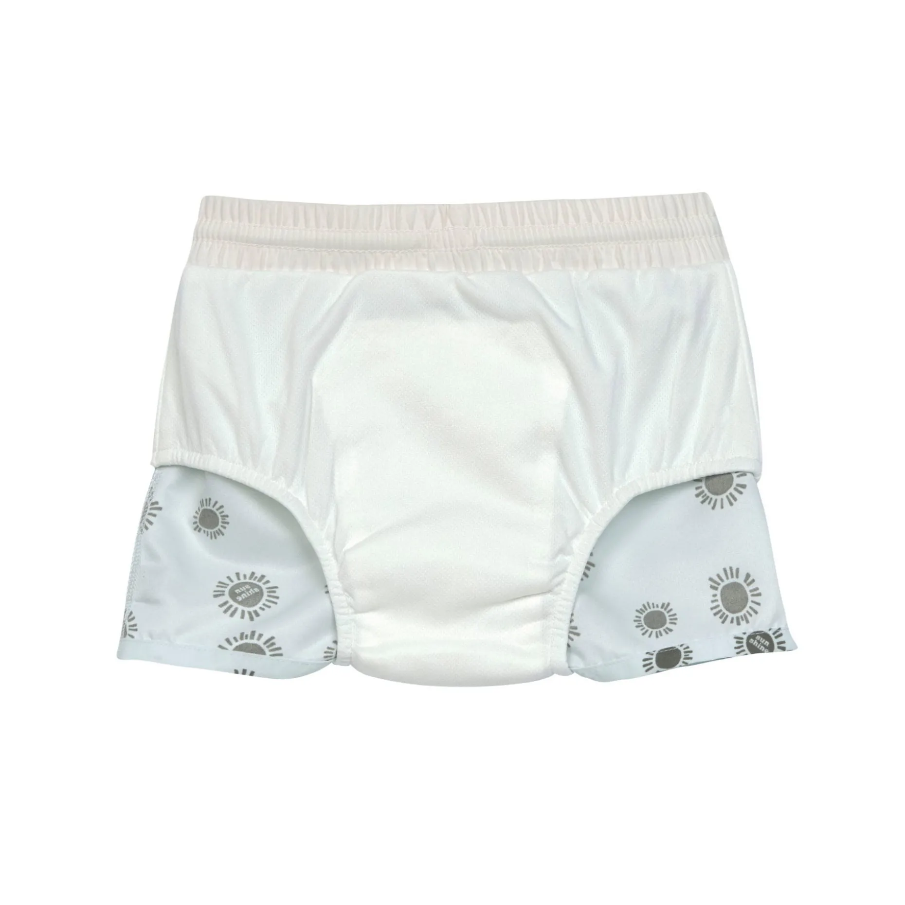 Badehose Baby (mit Windel) - Sonne, Mint