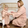 Bademantel Kinder (Little One & Me) - Baumwolle, Rosa