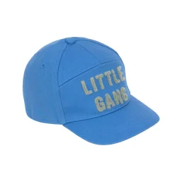 Basecap Kinder - Little Gang, Blau