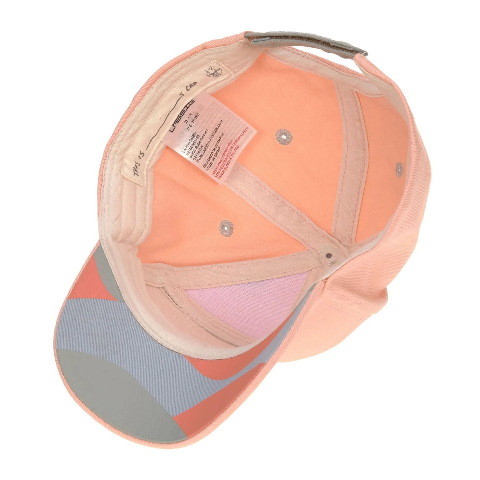 Basecap Kinder - Sunny, Orange