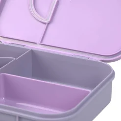 Brotdose Kinder - Bento Lunchbox, Little Gang Herz Lila