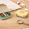 Brotdose Kinder - Edelstahl Lunchbox, Happy Trails Frosch