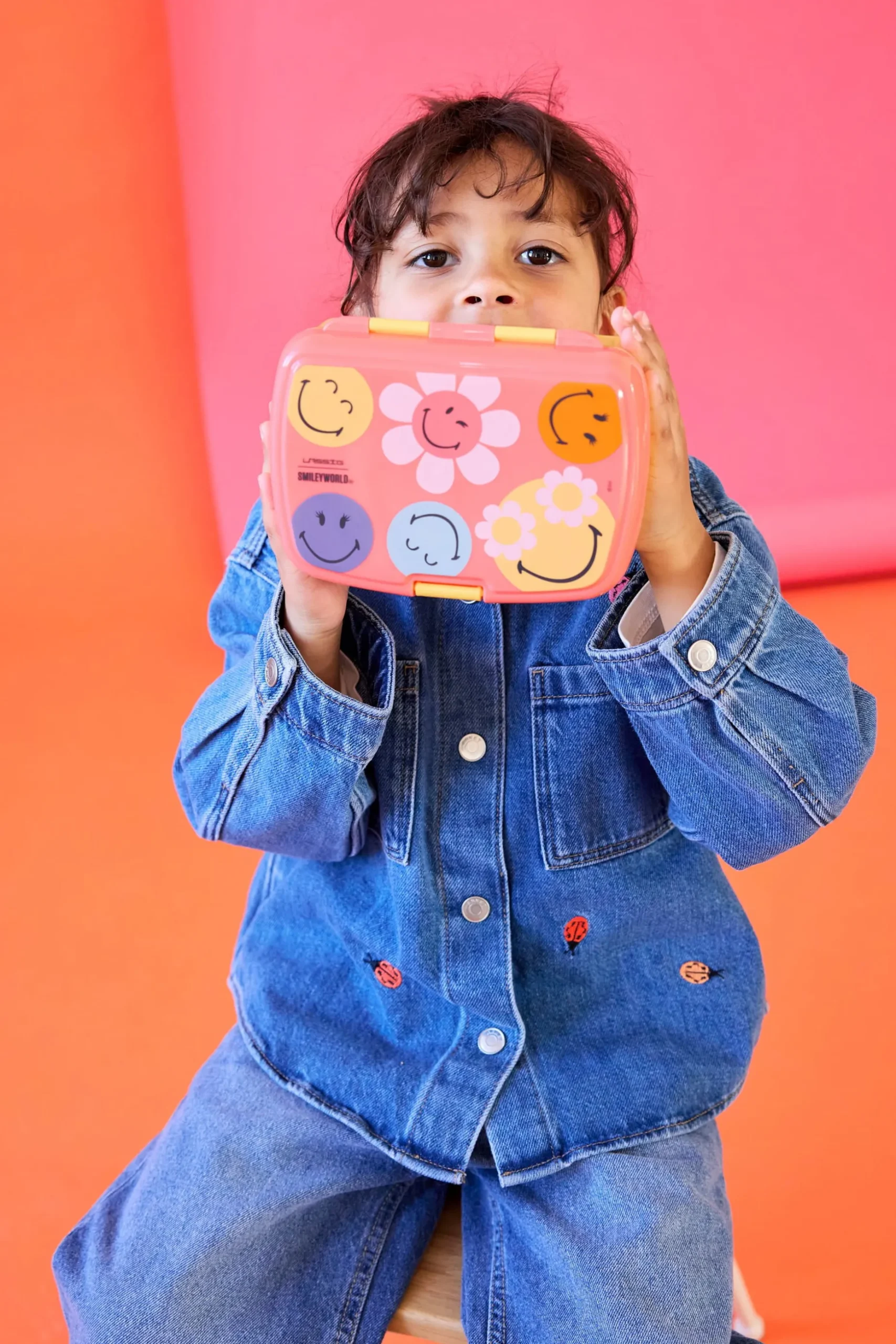 Brotdose Kinder - Lunchbox SmileyWorld®, Rosa