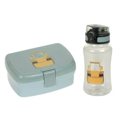Brotdose & Trinkflasche Set - Lunch Set, Tiny Drivers, Bagger