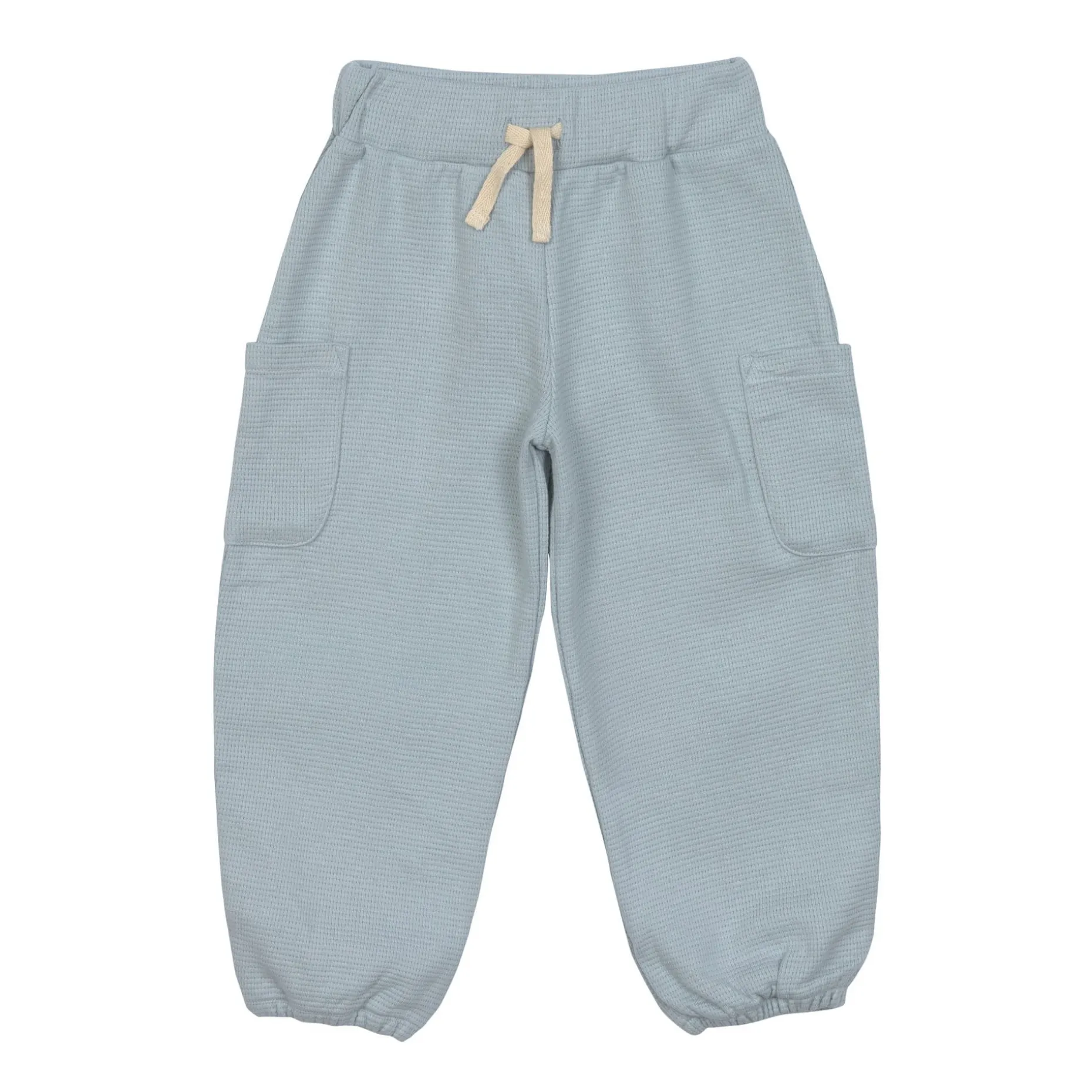 Cargo Hose Kinder - Bio Baumwolle, Little Gang, Hellblau