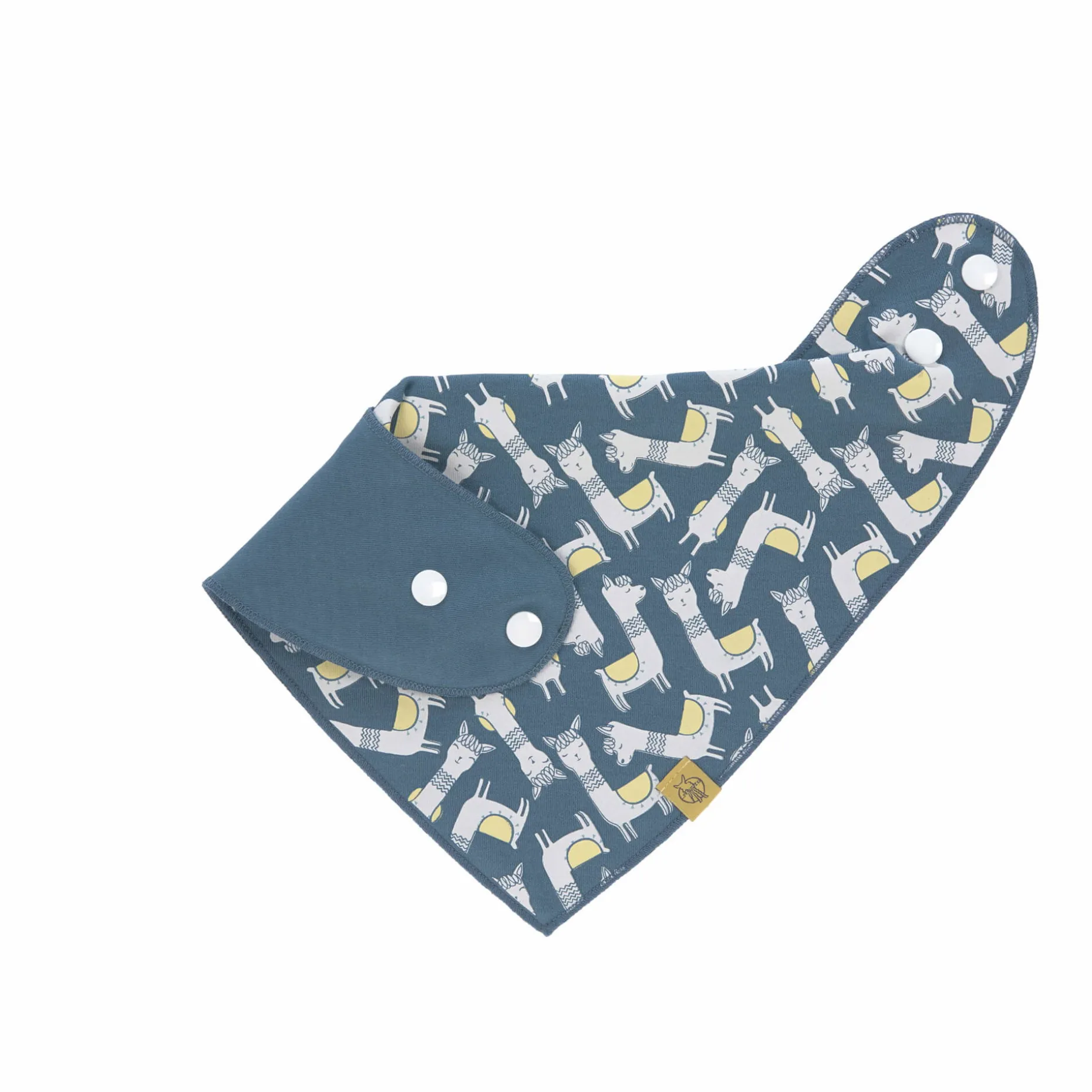 Dreieckstuch Baby - Bandana, Glama Lama Blue