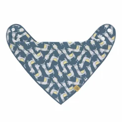 Dreieckstuch Baby - Bandana, Glama Lama Blue