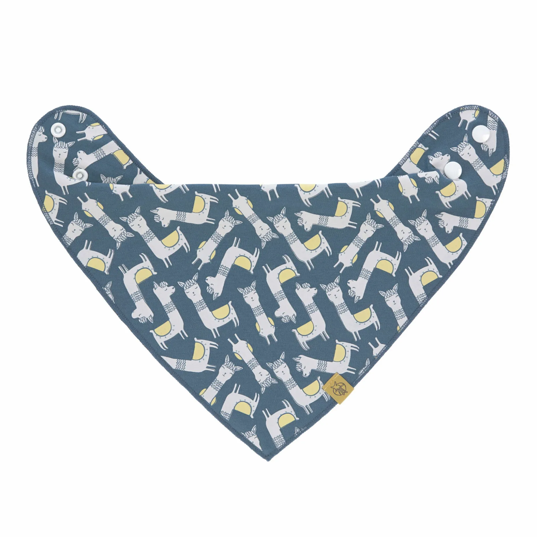Dreieckstuch Baby - Bandana, Glama Lama Blue
