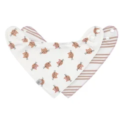 Dreieckstuch Baby (2 Stk) - Bandana, Tiny Team, Katze