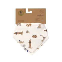 Dreieckstuch Baby (2 Stk) - Bandana, Little Mateys Royal Blau