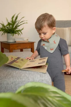 Dreieckstuch Baby (2 Stk) - Bandana, Little Forest Fuchs