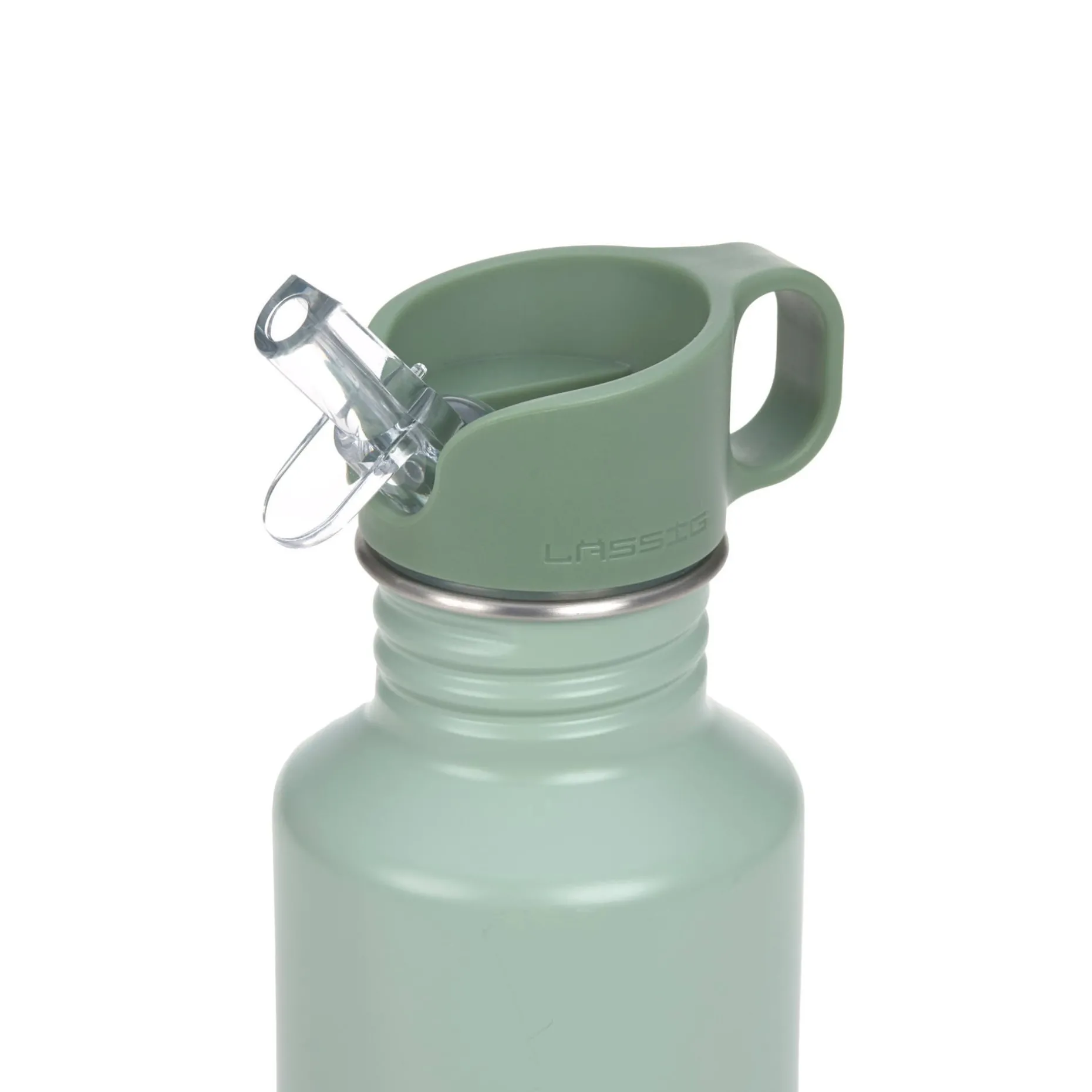 Edelstahl Kinder Trinkflasche 500 ml - Unique, Grün