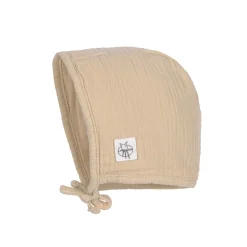 Erstlingsmütze - Bio Baumwolle, Beige