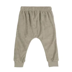 Frottee Hose Kinder - Bio Baumwolle, Oliv