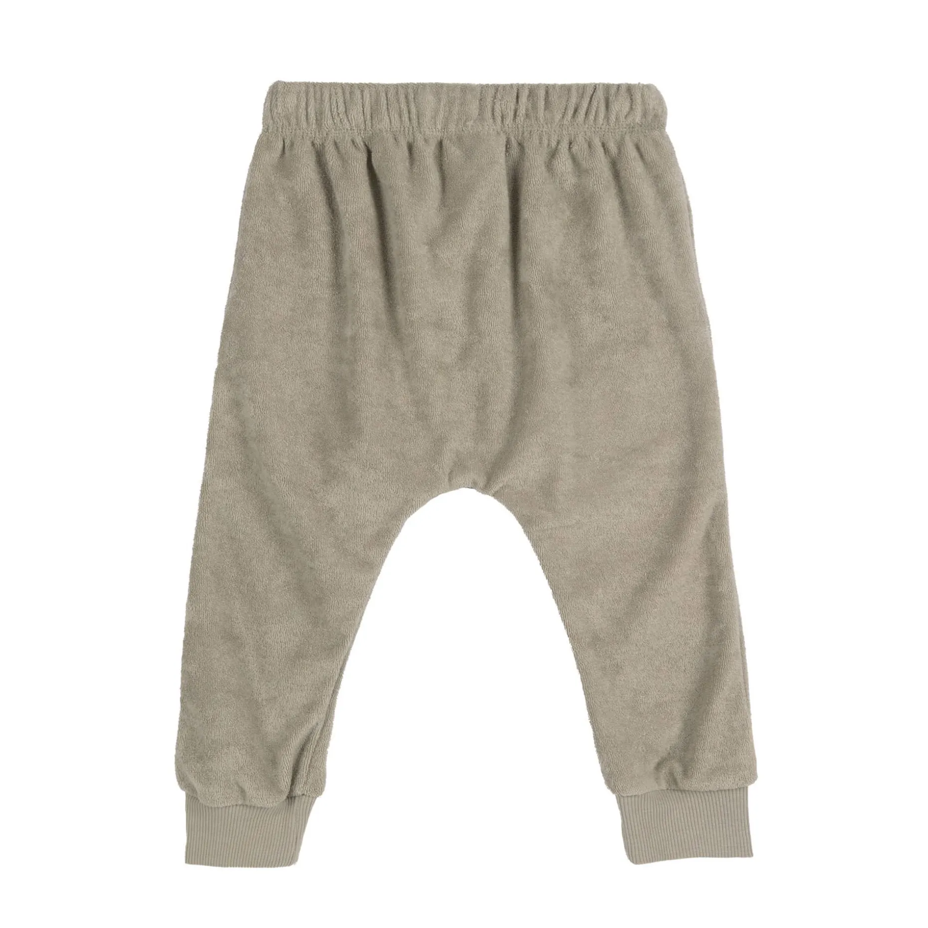 Frottee Hose Kinder - Bio Baumwolle, Oliv