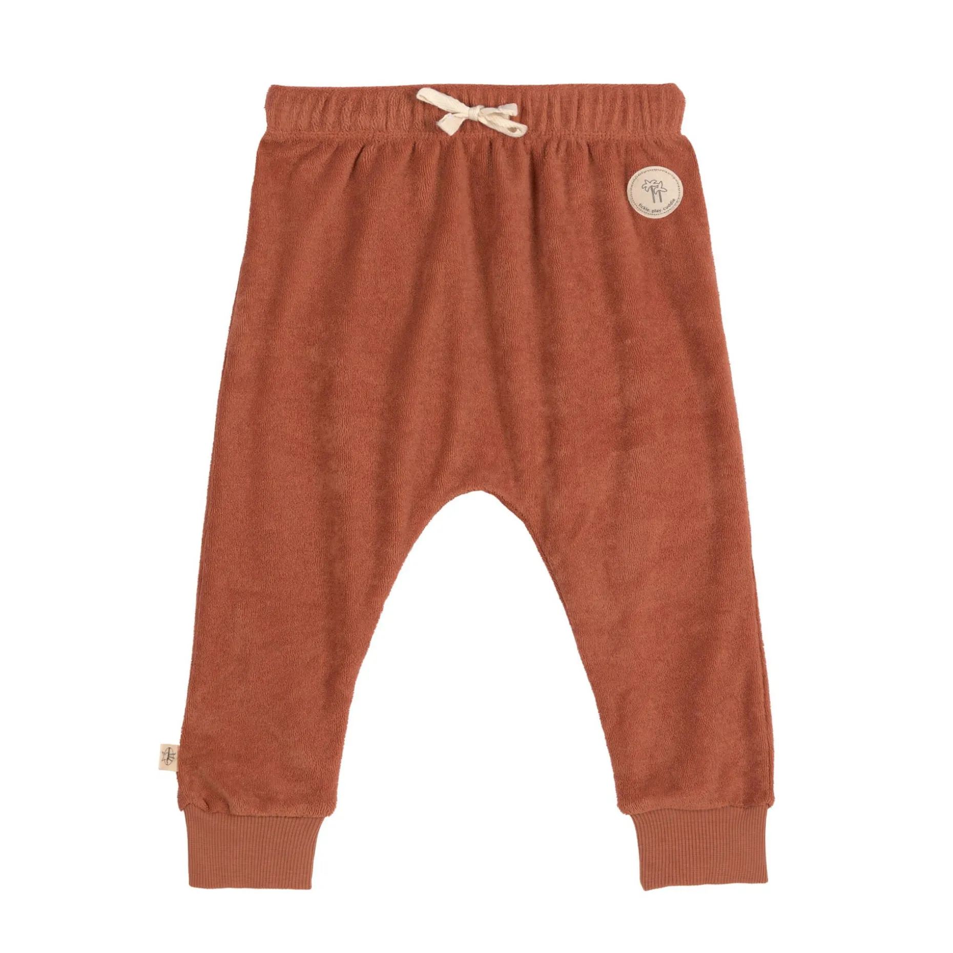 Frottee Hose Kinder, Rostrot