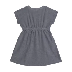 Frottee Kleid Kinder, Anthrazit