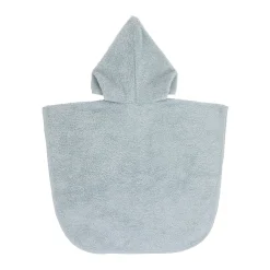 Frottee Poncho Kinder, Blau