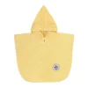 Frottee Poncho Kinder, Hellgelb