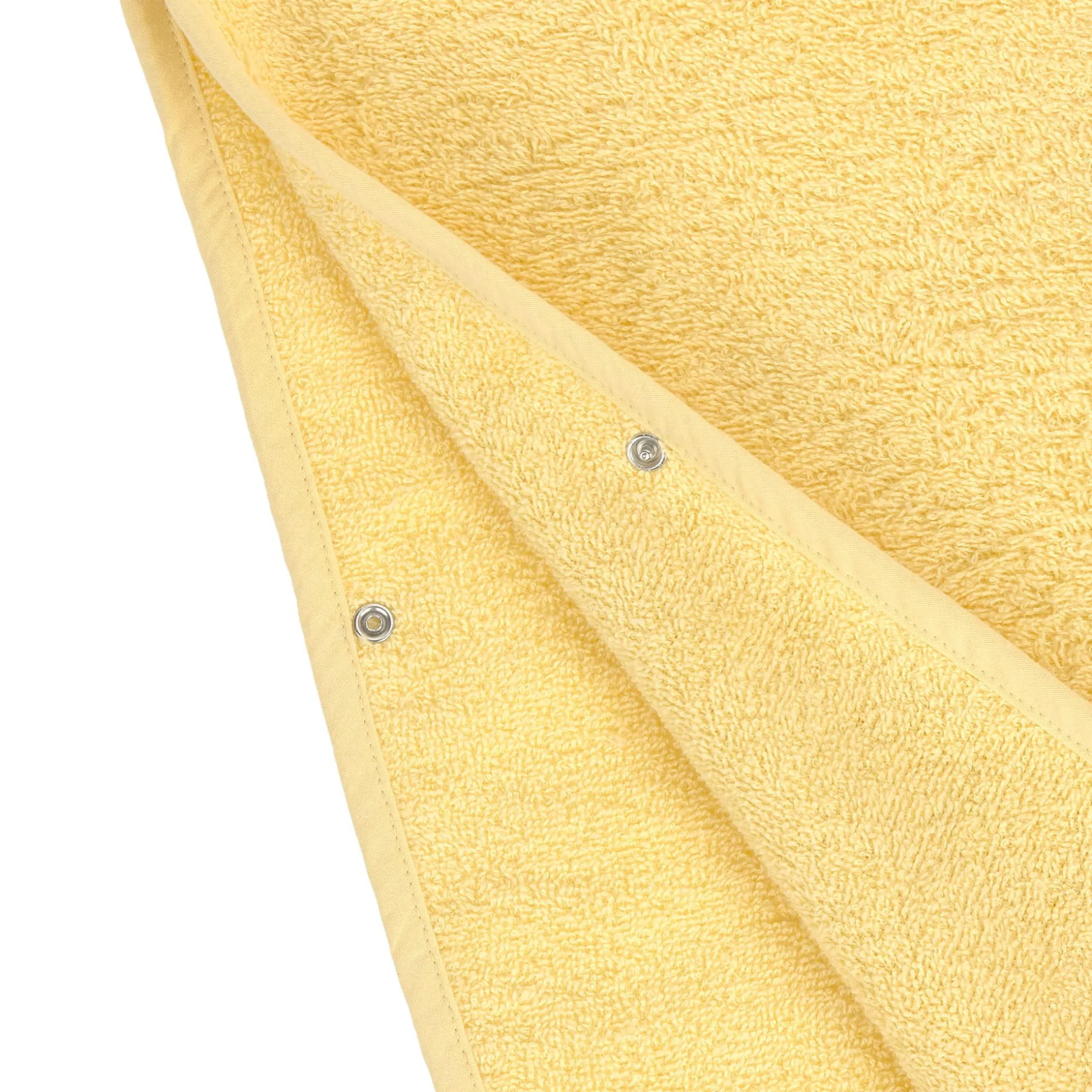 Frottee Poncho Kinder, Hellgelb