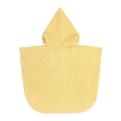 Frottee Poncho Kinder, Hellgelb