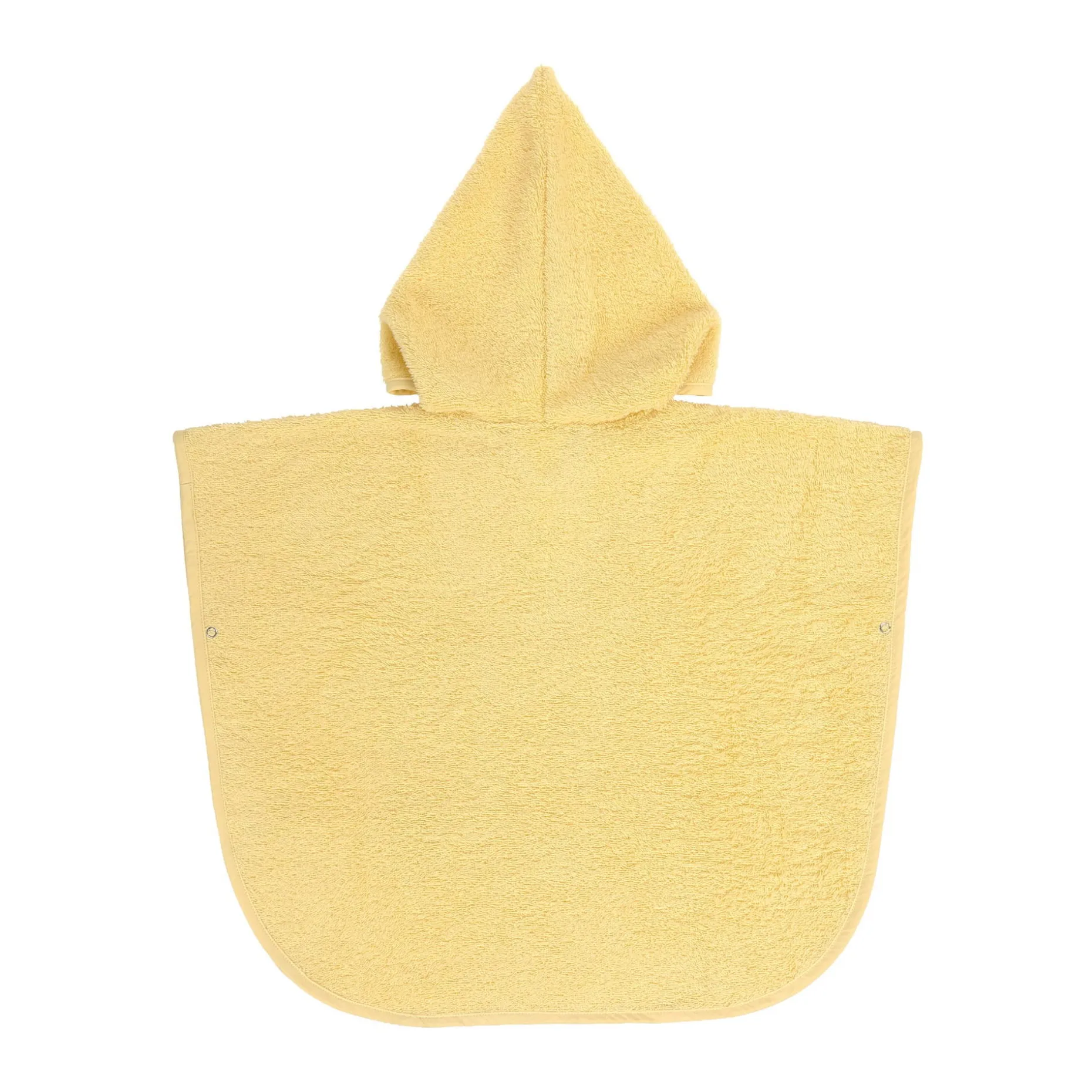 Frottee Poncho Kinder, Hellgelb