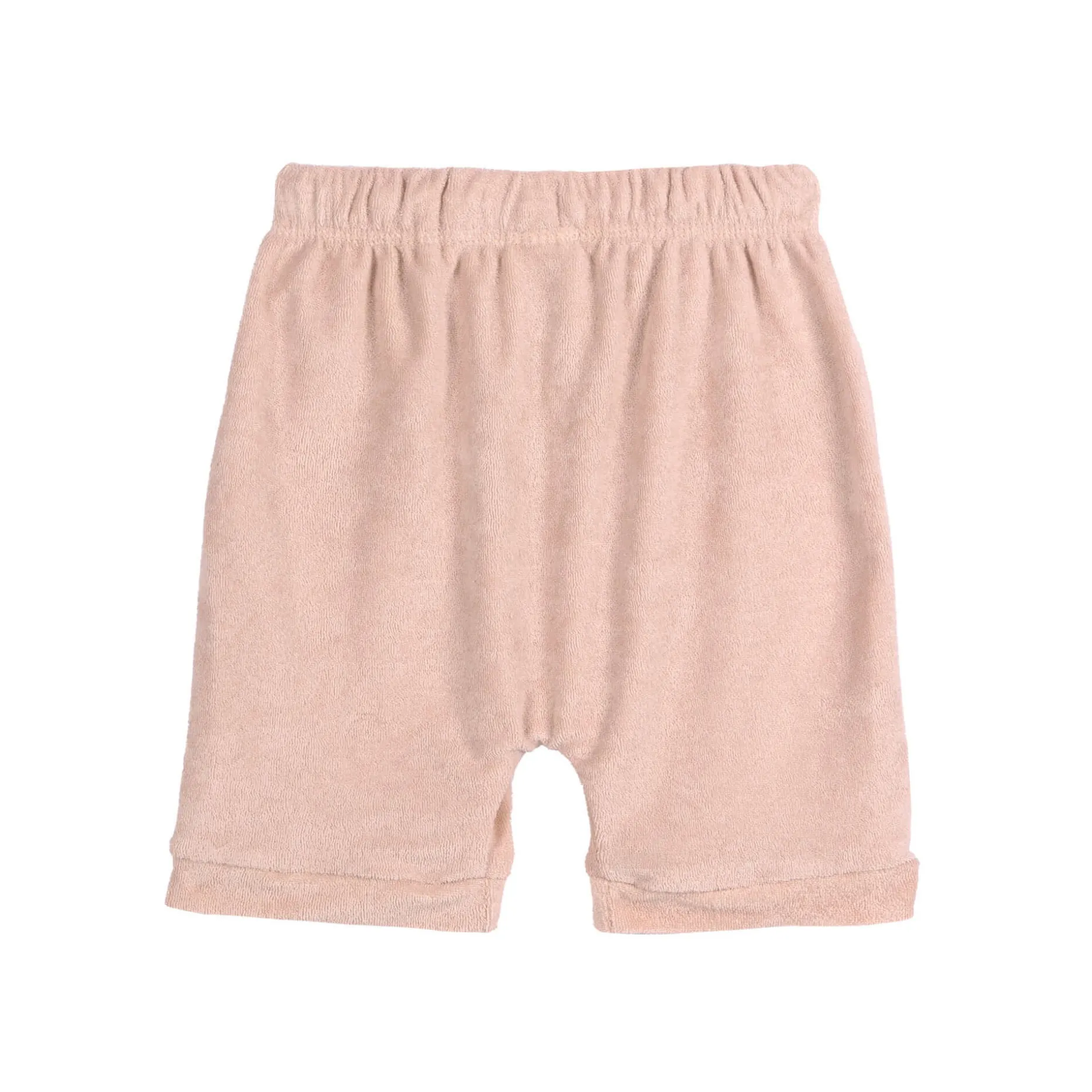 Frottee Shorts Kinder - Powder Pink, Rosa
