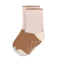 Kinder Antirutsch-Socken (2er-Set), Rosa Karamell