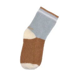 Kinder Antirutsch-Socken (2er-Set), Hellblau Karamell
