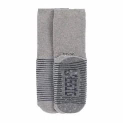Kinder Antirutsch-Socken (2er-Set), Blau Grau