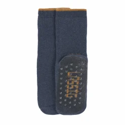 Kinder Antirutsch-Socken (2er-Set), Blau Grau