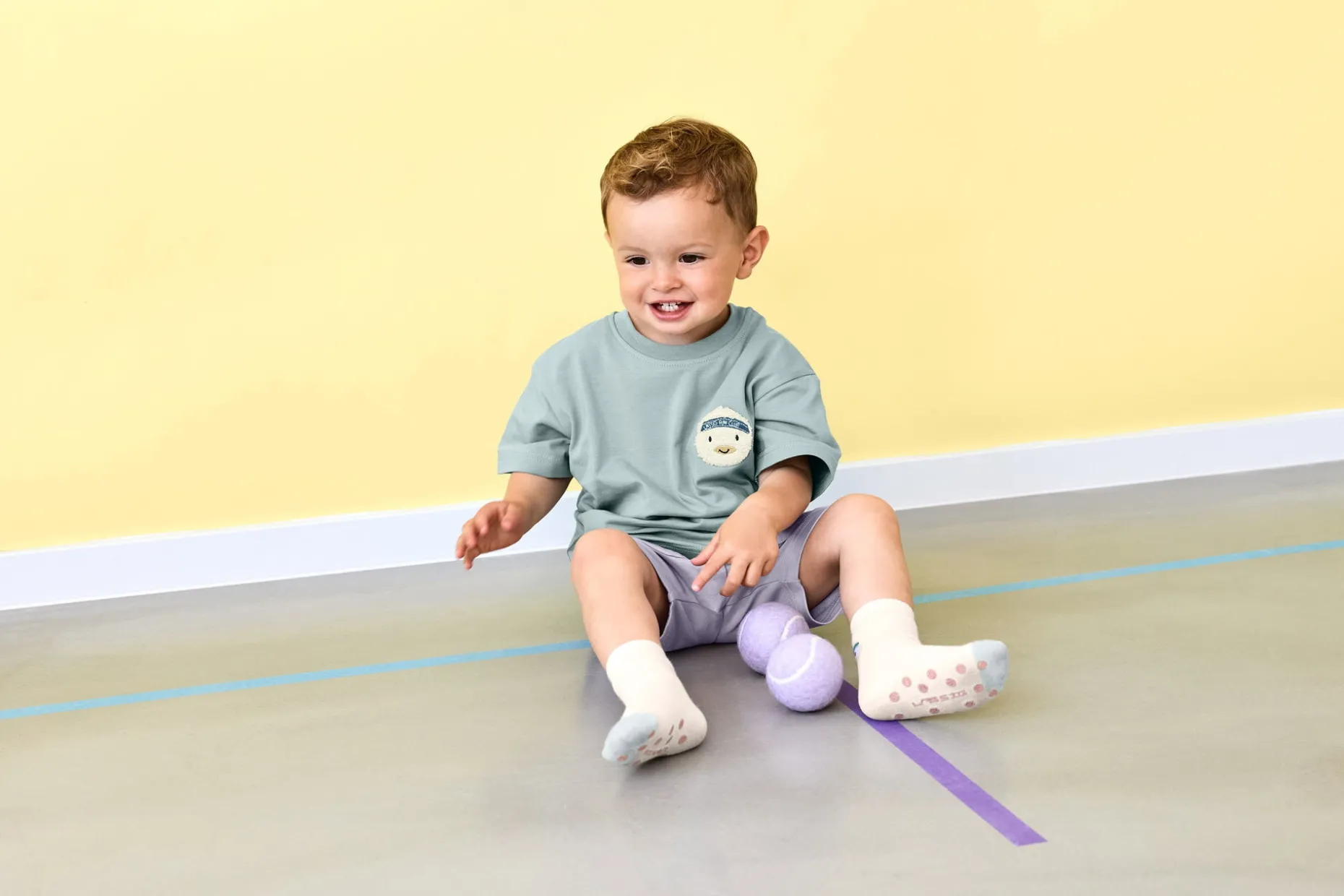 Kinder Antirutsch-Socken (2er-Set), Ente