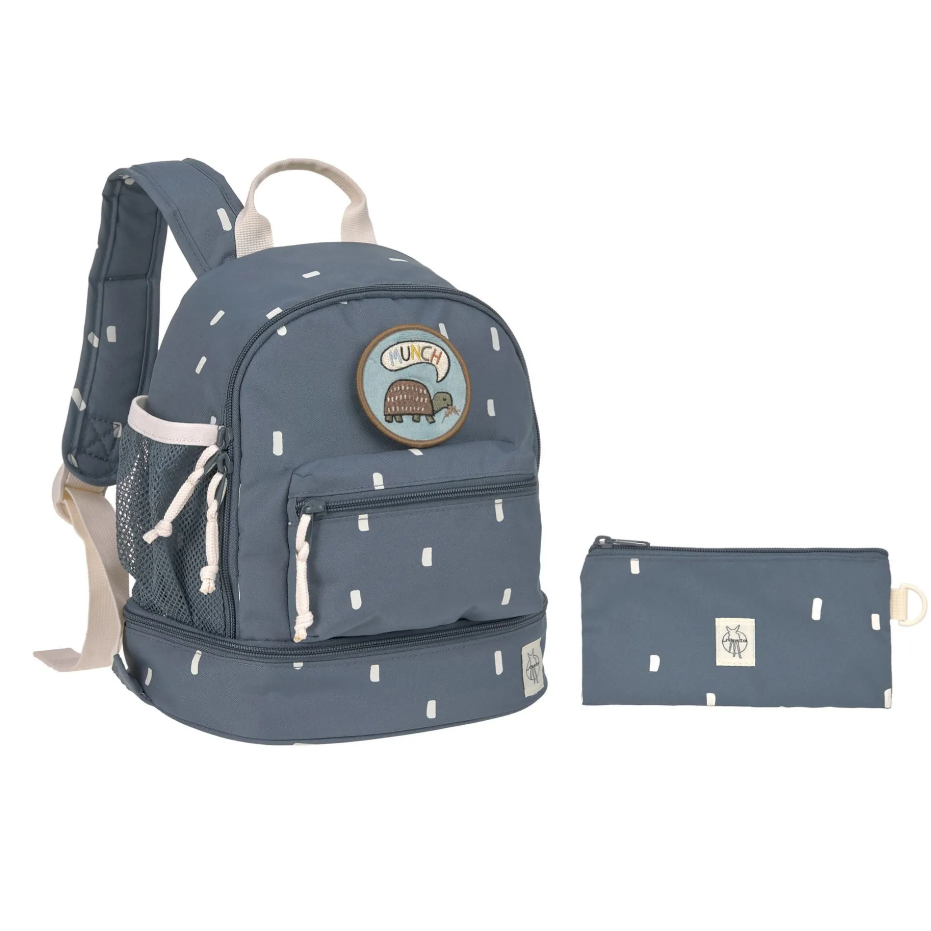 Kindergartenrucksack Mini - Happy Prints, Dunkelblau