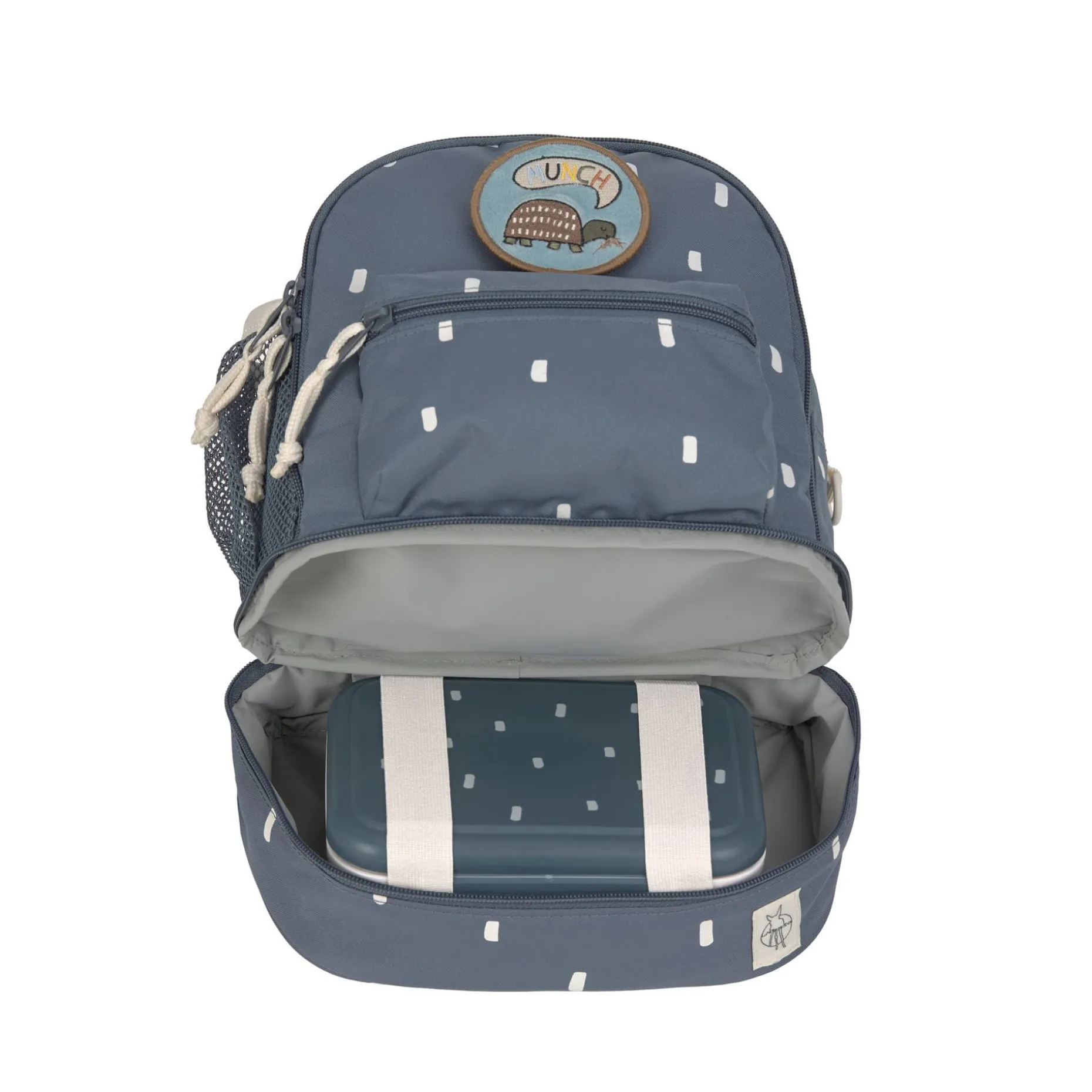 Kindergartenrucksack Mini - Happy Prints, Dunkelblau