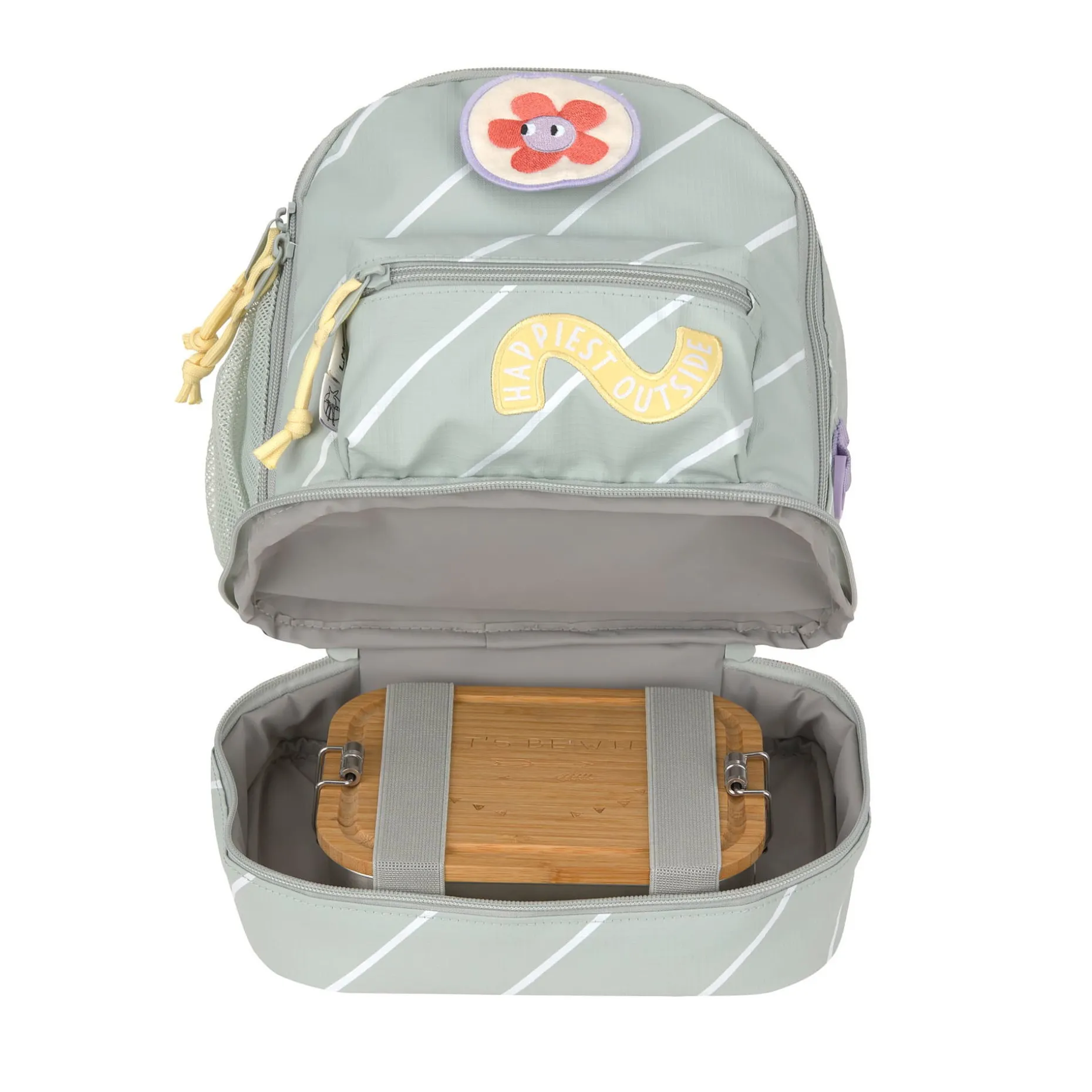 Kindergartenrucksack Mini - Happy Trails, Blume