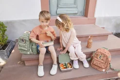 Kindergartenrucksack Mini - Happy Prints, Karamell