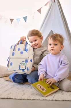 Kindergartenrucksack Square - Happy Trails, Frosch