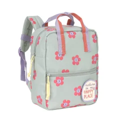 Kindergartenrucksack Square - Happy Trails, Blume