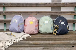Kindergartenrucksack Tiny Outdoor - Wolken, Khaki