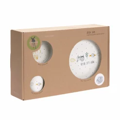 Kindergeschirr Set Porzellan - Garden Explorer, Traktor