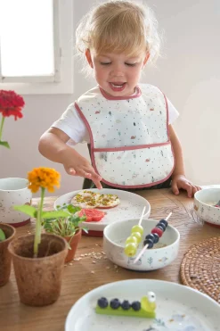 Kindergeschirr Set Porzellan - Garden Explorer, Schnecke